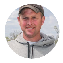 A headshot photo of Steve Vander Haak from Vander Haak Diary raving about their dairy digester partnership with Regenis.